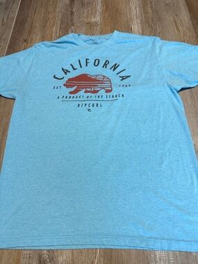 Rip Curl California Graphic Tee - Light Blue